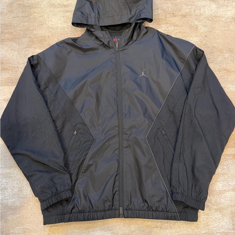 Jordan Black Windbreaker Jacket